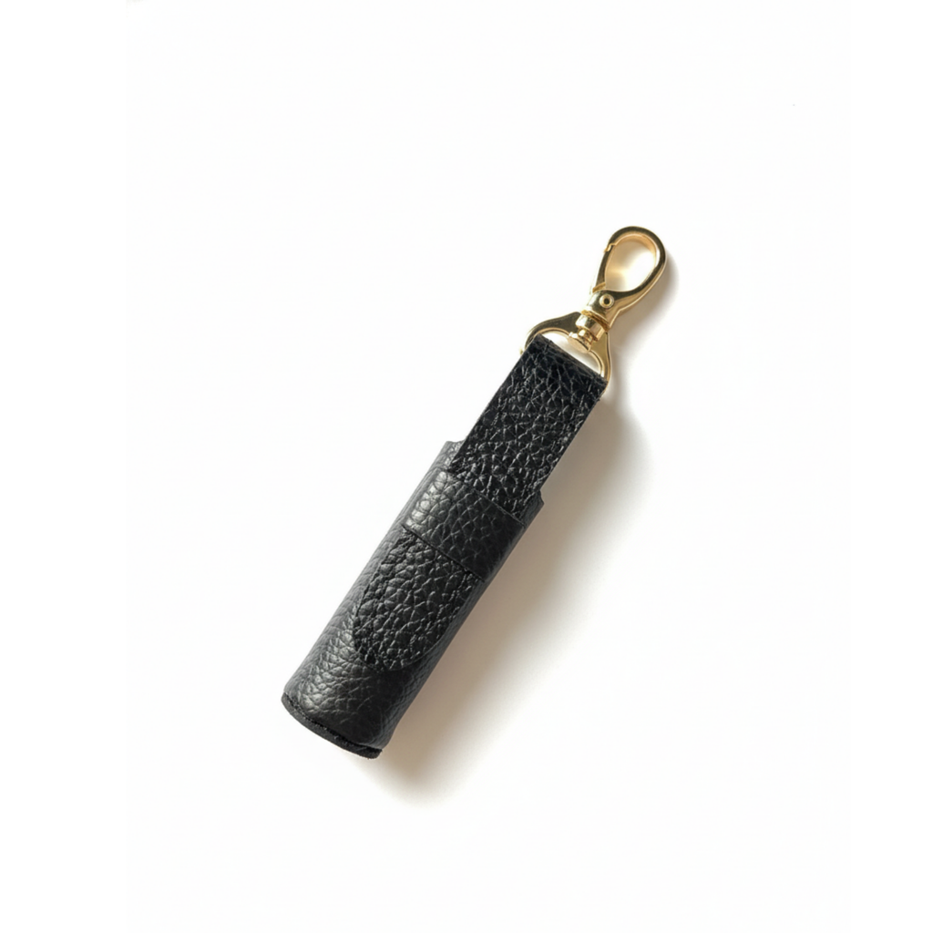 Leather Lipstick Charm